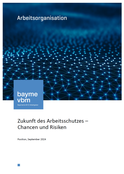Zukunft des Arbeitsschutzes Zukunft des Arbeitsschutzes