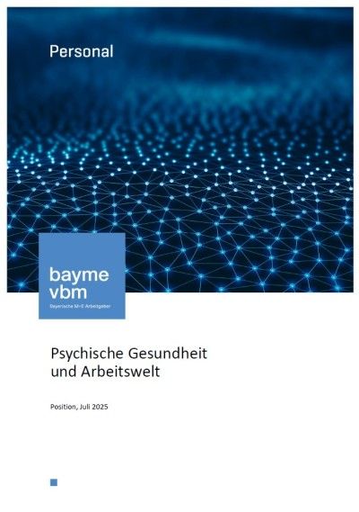 Psychische Gesundheit und Arbeitswelt