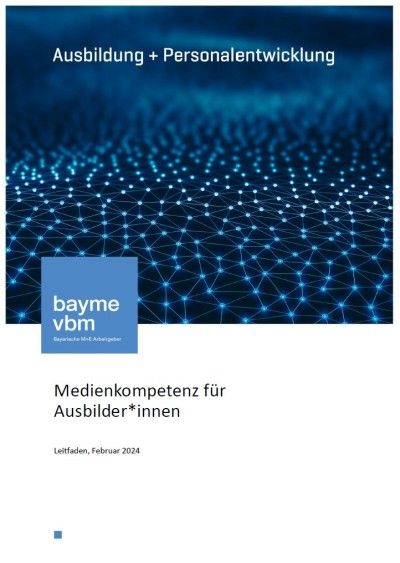 Medienkompetenz für Ausbilder*innen Medienkompetenz für Ausbilder*innen