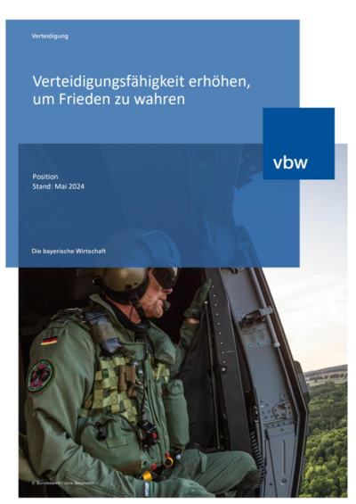 Verteidigungsfähigkeit erhöhen, um Frieden zu wahren