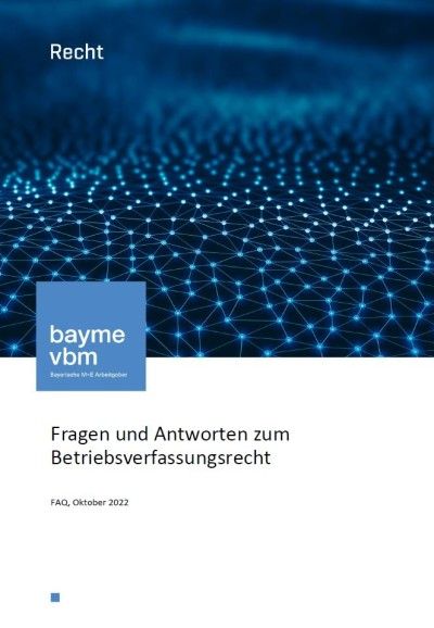Betriebsverfassungsrecht Betriebsverfassungsrecht