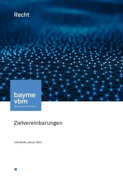 Zielvereinbarungen Zielvereinbarungen