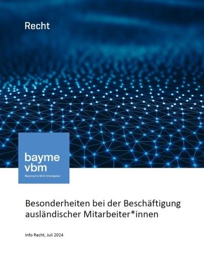 Besonderheiten bei der Beschäftigung ausländischer Mitarbeiter*innen Besonderheiten bei der Beschäftigung ausländischer Mitarbeiter*innen