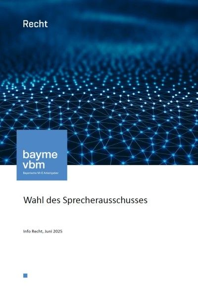 Wahl des Sprecherausschusses