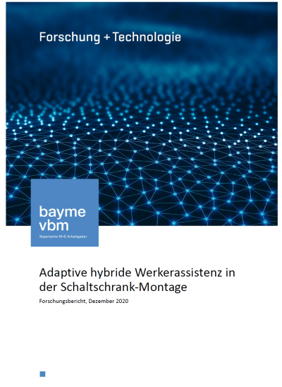 Adaptive hybride Werkerassistenz in der Schaltschrank-Montage