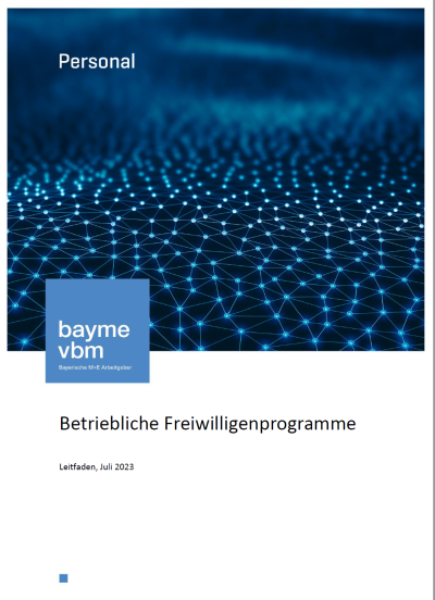Betriebliche Freiwilligenprogramme Betriebliche Freiwilligenprogramme