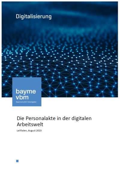 Die Personalakte in der digitalen Arbeitswelt Die Personalakte in der digitalen Arbeitswelt
