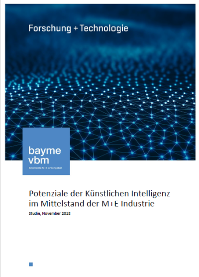 Potenziale der Künstlichen Intelligenz im Mittelstand der M+E Industrie Potenziale der Künstlichen Intelligenz im Mittelstand der M+E Industrie