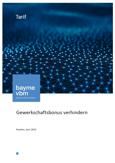 Gewerkschaftsbonus verhindern Gewerkschaftsbonus verhindern