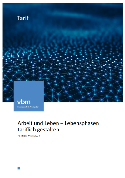 Arbeit und Leben – Lebensphasen tariflich gestalten