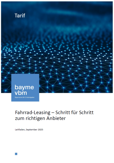 Auswahl Anbieter Fahrrad-Leasing