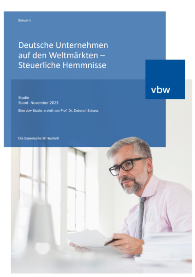 Deutsche Unternehmen auf den Weltmärkten – steuerliche Hindernisse