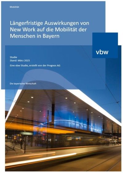 Längerfristige Auswirkungen von New Work auf die Mobilität der Menschen in Bayern