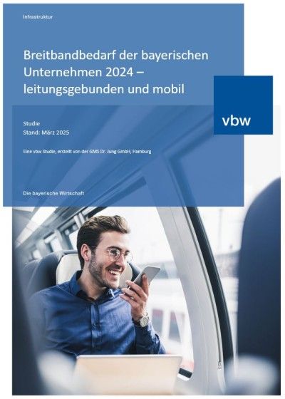 Breitbandbedarf der bayerischen Unternehmen 2024 – leitungsgebunden und mobil