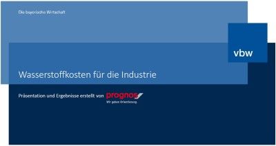 Wasserstoffkosten für die Industrie
